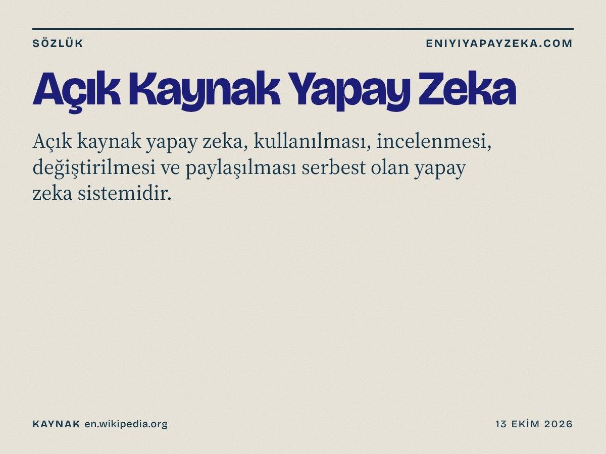 Açık Kaynak Yapay Zeka kapağı