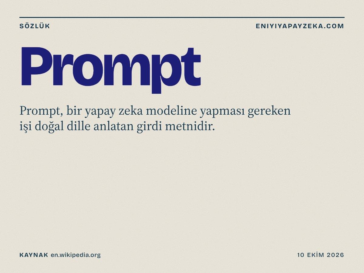 Prompt (İstem) kapağı