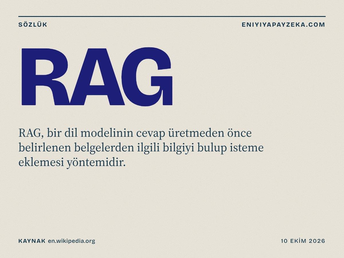 RAG (Retrieval-Augmented Generation) kapağı