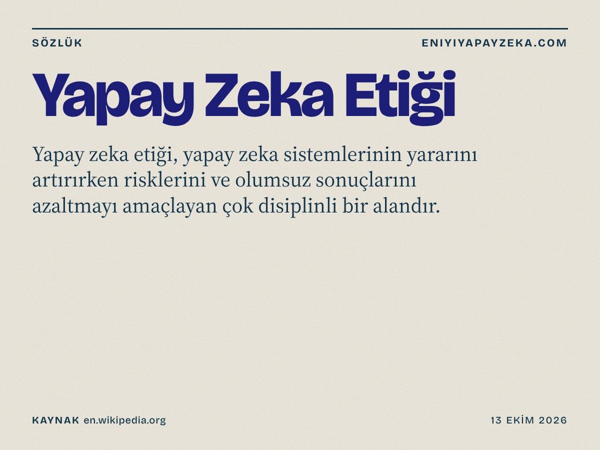 Yapay Zeka Etiği kapağı
